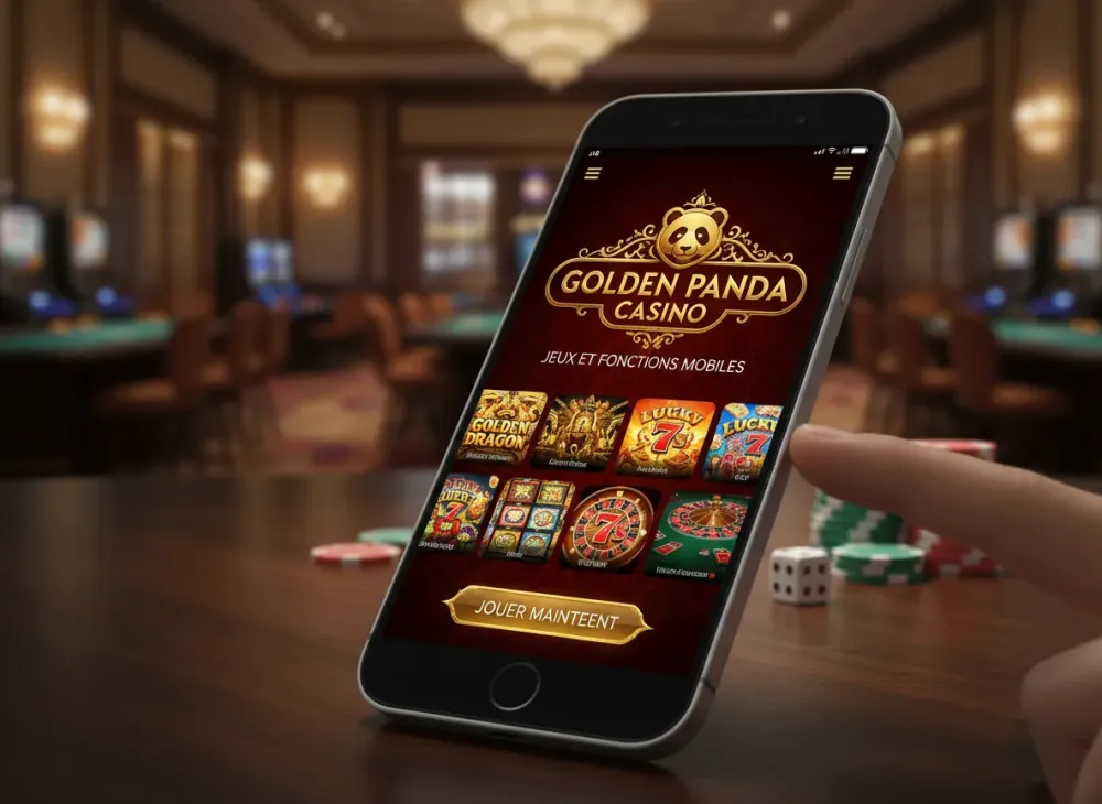 Golden panda casino app – jeux et fonctions mobiles